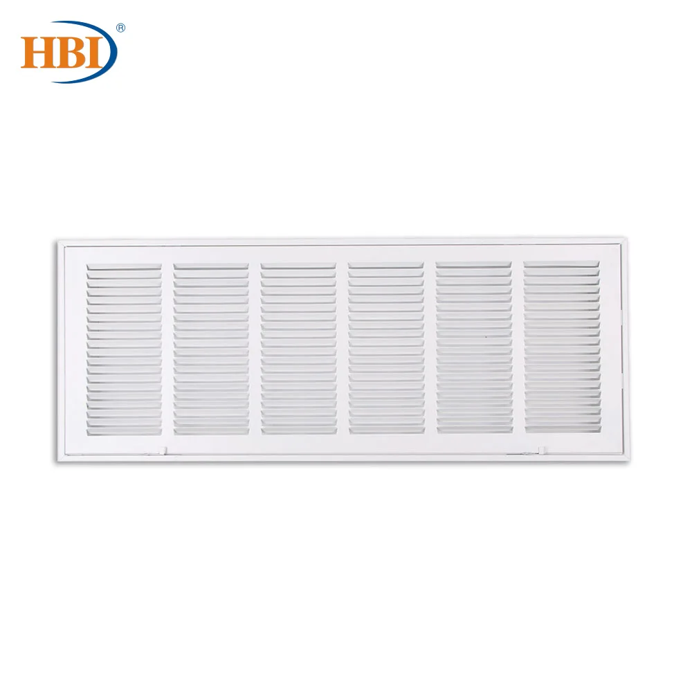 

HBI W30 "x H10" стальной воздушный вентиляционный фильтр возвратная вентиляционная решетка вентиляционное отверстие крышка белое порошковое по...