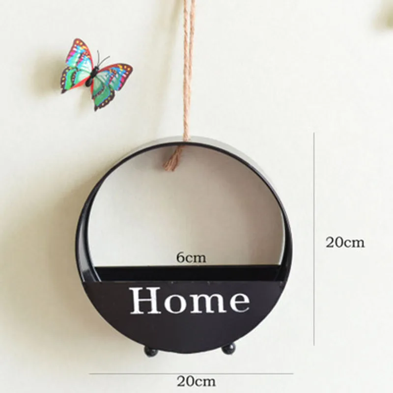 2 шт./лот круглая стена украшение цветочный горшок ваза для домашнего декора