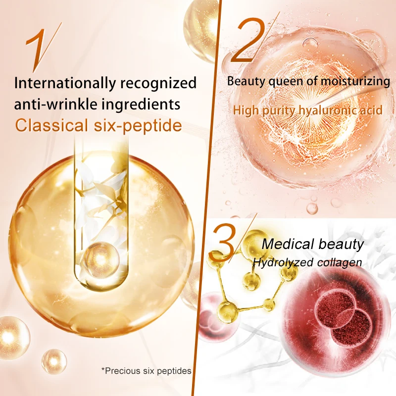 Fonce Six peptide крем для лица против морщин 50 г Антивозрастная сухой кожи увлажняющая