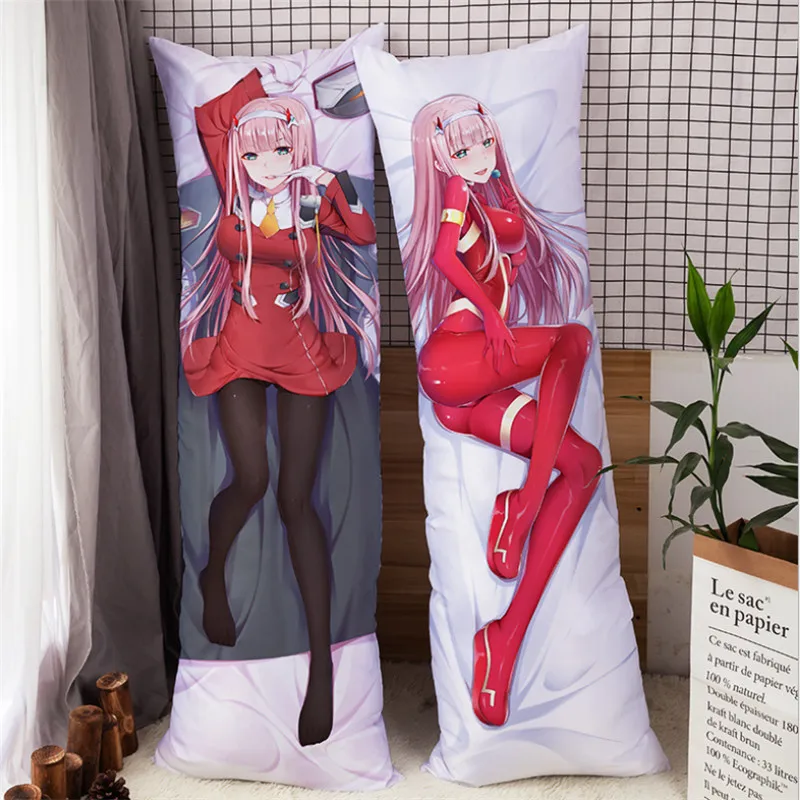 

Anime DARLING in the FRANXX Pillow Case Cosplay Dakimakura Kawaii Cartoon Prop Men Women Costume Accessories