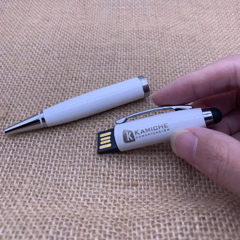 Шариковая ручка USB 2 0 флэш накопитель 128 МБ 8 Гб 16 Сенсорный экран бизнес подарки