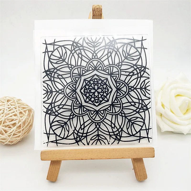 

10x10cm Figure Clear Stamps Transparent Seal Silicone Seal TPR Christmas Wedding Roller Stamps DIY Scrapbook Album Card