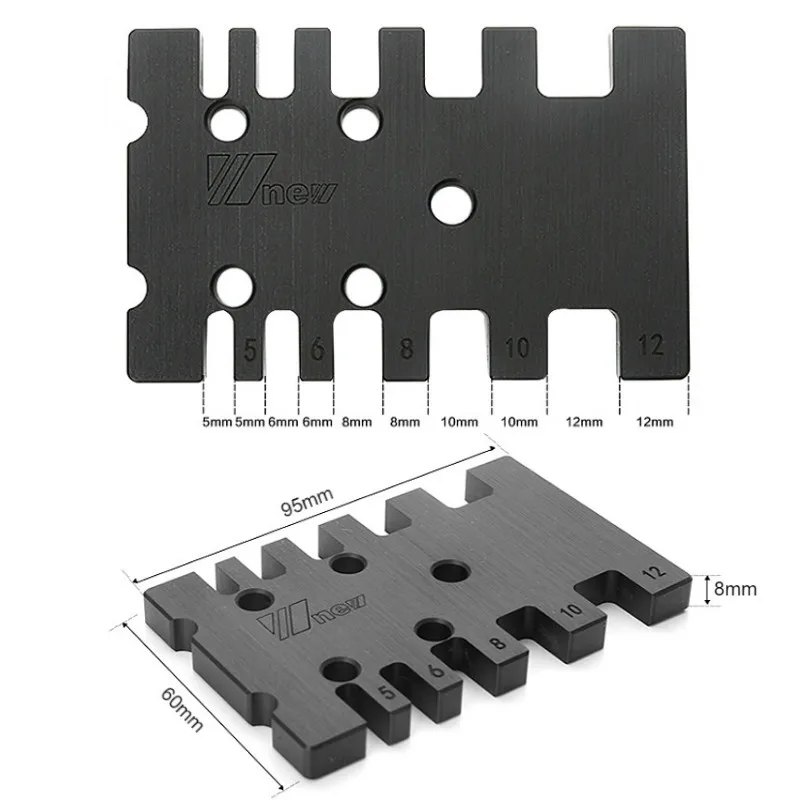 Высокоточный Калибр для карты Tenon метрический и имперский деревообработки
