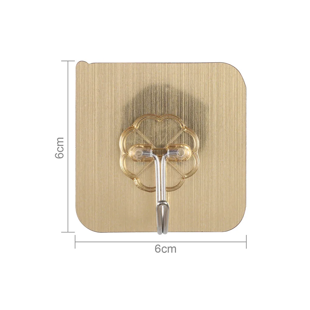 

Strong Self Adhesive DoorWall Hangers with No Trace Towel Mop Handbag Holder Hooks for Hanging Kitchen Bathroom Accessories