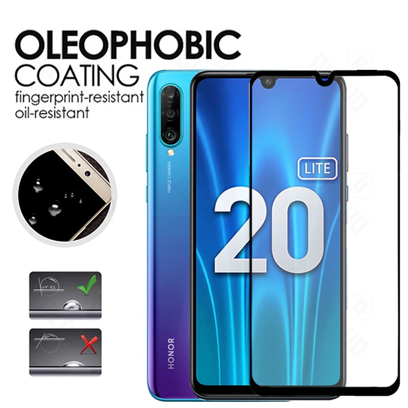 Закаленное стекло на honor 9s 20 lite Экран протектор для Honor 10i 30i pro 9A защитное
