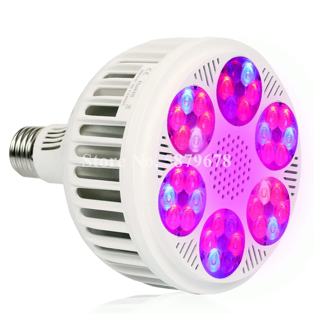 

54W 120W Full Spectrum LED Grow Light for Indoor Plants Aquarium Flowers Seeds Garden Vegetables Greenhouse E27 Phyto Lamp