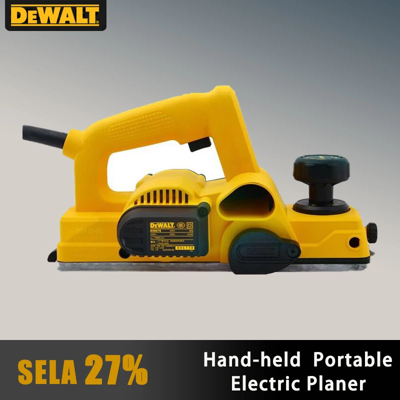 

DeWalt D26676 Light And Small Portable Hand-held Electric Planer Hand-held Planer 82mm Wood Planing Trimming Electric Planer