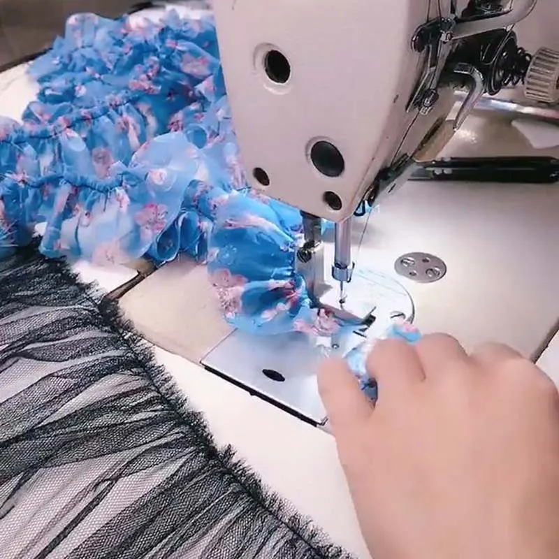 Детали промышленных швейных машин плиссированные прижимные лапки из тонкого