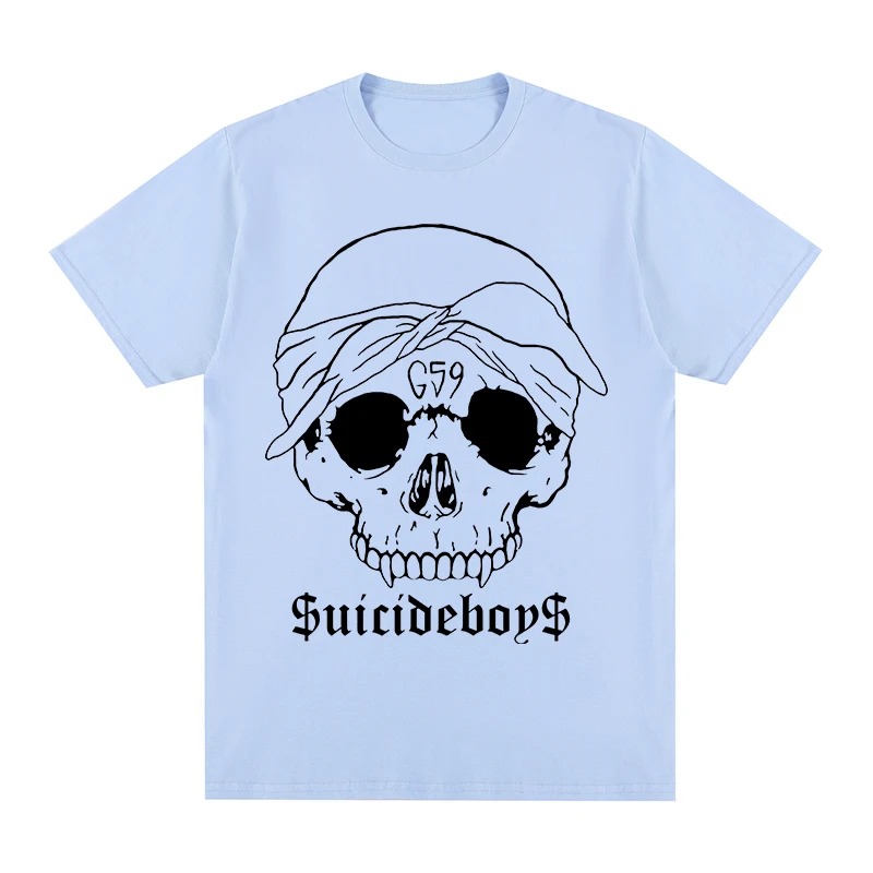 Футболка Мужская/женская с черепом из suiciboys $ uicideboy | Мужская одежда