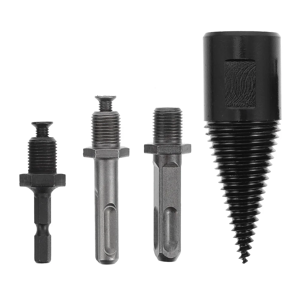 

4pcs Electric Drill Woodworking Drill Bit Kit Power Tool Set Chop Firewood Bits