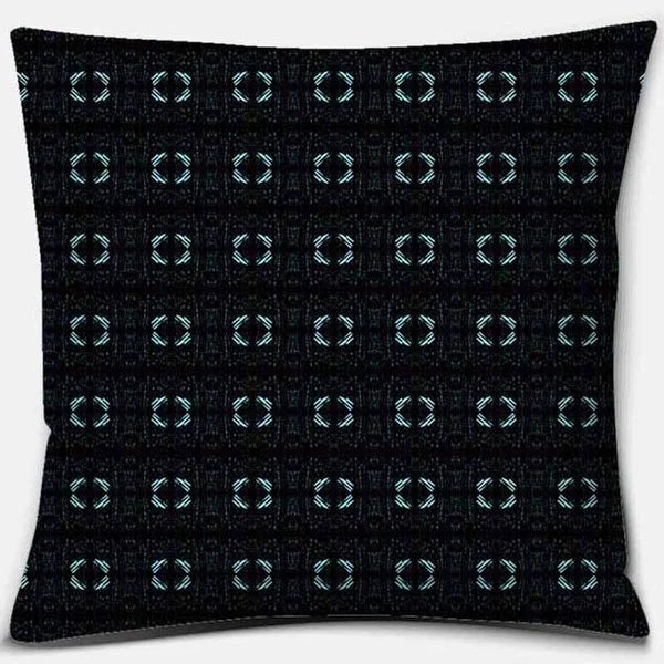 Decorative Pillows Blue Pillow Cover For Living Room Geometric Cushion Cover 45x45cm Bedroom Decor Sofa Funda Cojin Home Decor - Цвет: As Picture