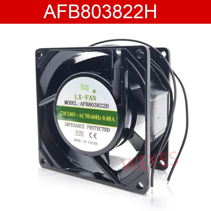 Оригинальный Новый охлаждающий вентилятор для Φ AFB803822H 220/240V AC50/60Hz 0.08A|Кулеры и