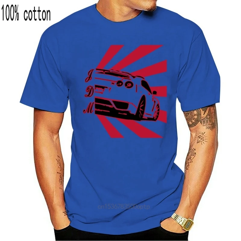 

New Summer Car T Shirt Unisex JDM Sportscar Tee Shirt 2021 Pure Cotton S-6XL Plus Size Homme T-shirt
