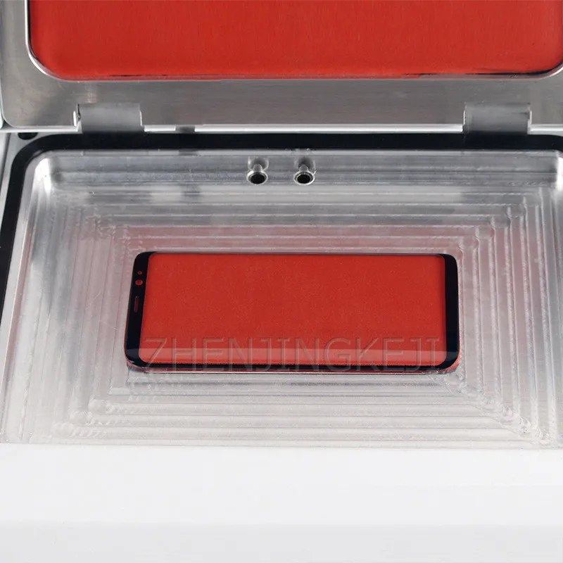 220v platen press fit defoaming integrated machine oca curved surface fit equipment vacuum hot press cell phone screen refurbish free global shipping