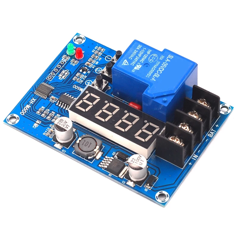

XH-M600 Digital LED Charger Control Module 6V-60V Storage Lithium Battery Charging Protection Board Controller