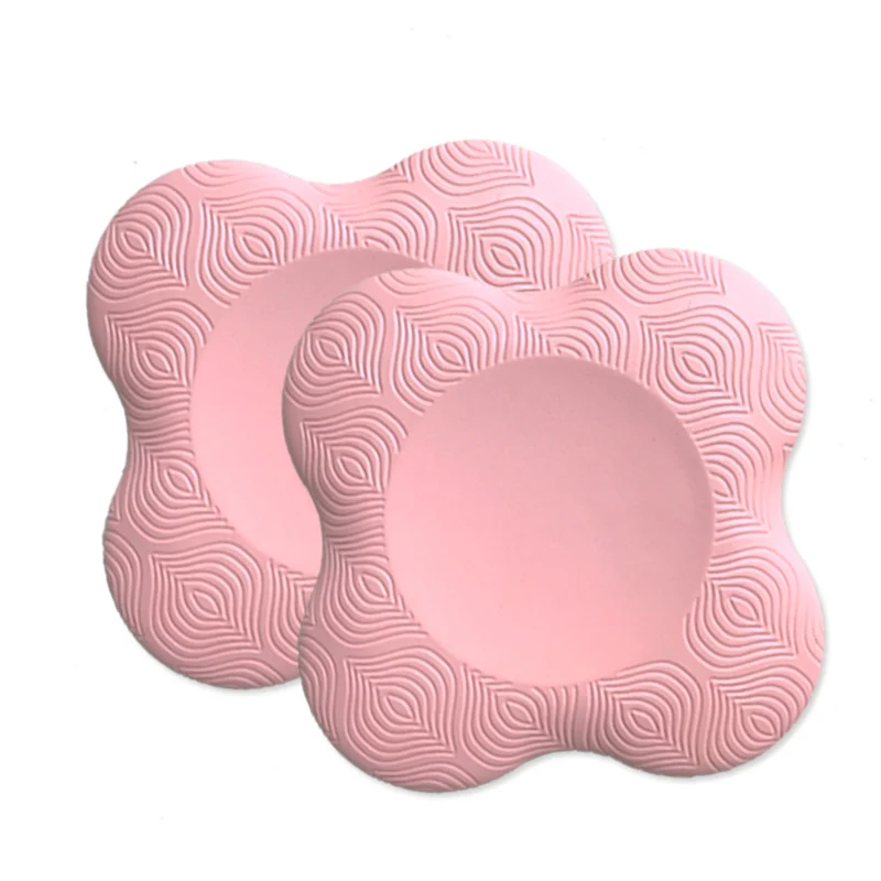 Йога наколенники Поддержка для йоги и пилатеса - Цвет: Pink - 2 PCS