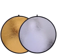 60 80 110cm 2 in 1 multi disc photography studio photo oval collapsible light reflector handhold portable photo disc