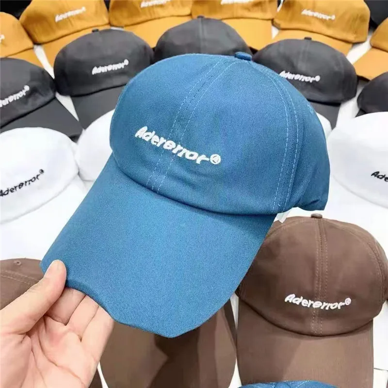 Hip-Hop Streetwear Embroidery Adererror Baseball Cap Men Women Top Quality Adjustable Curved Brim Ader Error Hat