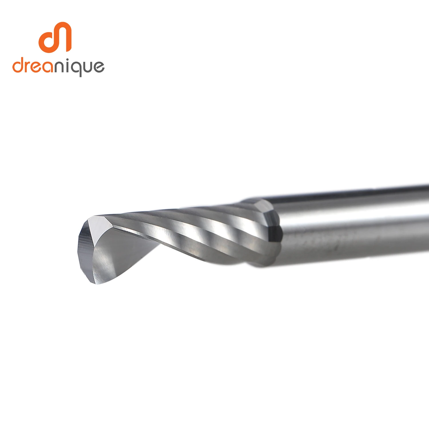 1 шт. AAA 3D CNC гравировальная насадка резьба 3,175/4/6 одинарная флейта CAD CAM изготовление зубных протезов Спираль Концевая фреза для деревообработки металла и алюминия