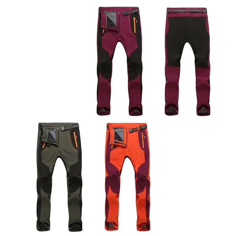 Мужские и женские уличные водонепроницаемые походные брюки из мягкого материала
