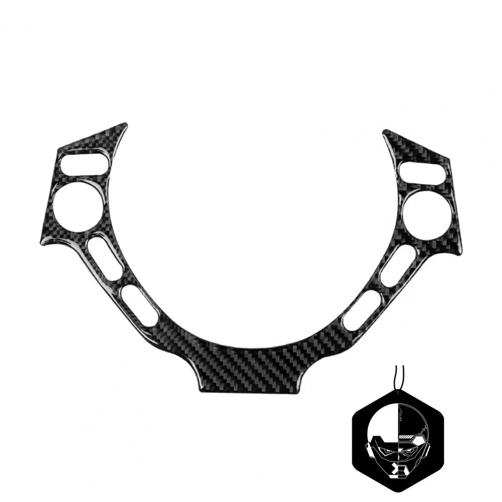 

Steering Wheel Sticker Symmetrical Decorative Carbon Fiber Multipurpose Car Control Gear Sticker for Nissan