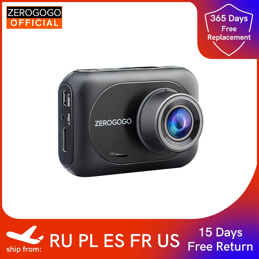 ZEROGOGO Q2 Мини Автомобильный видеорегистратор Full HD 1080P 170 градусов 1920x1080 WDR G