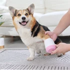Силиконовая Массажная расческа для мытья ног домашних животных, мягкая щетка для собак, кошек, грязевая лапа, инструменты для мытья ног домашних животных
