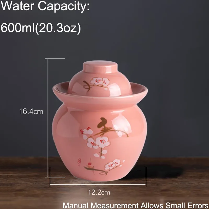 Керамический контейнер для хранения капусты 600 мл|Чайница| |