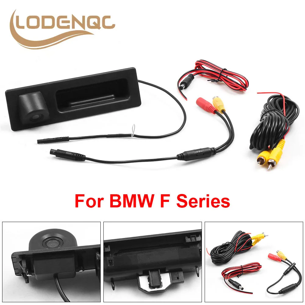 

Lodenqc With Camera Car Boot Lid Tailgate Switch Fit For BMW X3 SERIES F25 Push Button 51247463163 51247345700