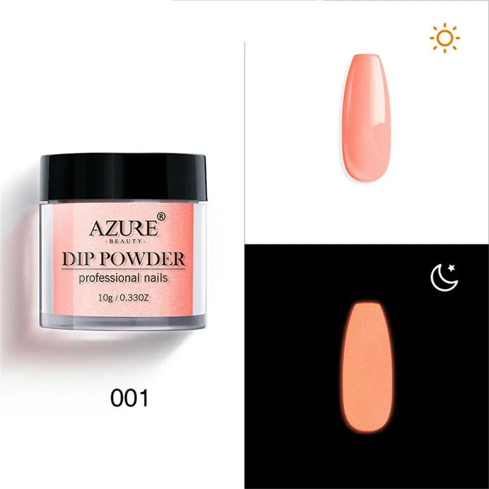 Phosphor Nail Boxed Girlish Nails Super Bright Luminous Powder Pigment Glitter Accessories | Красота и здоровье