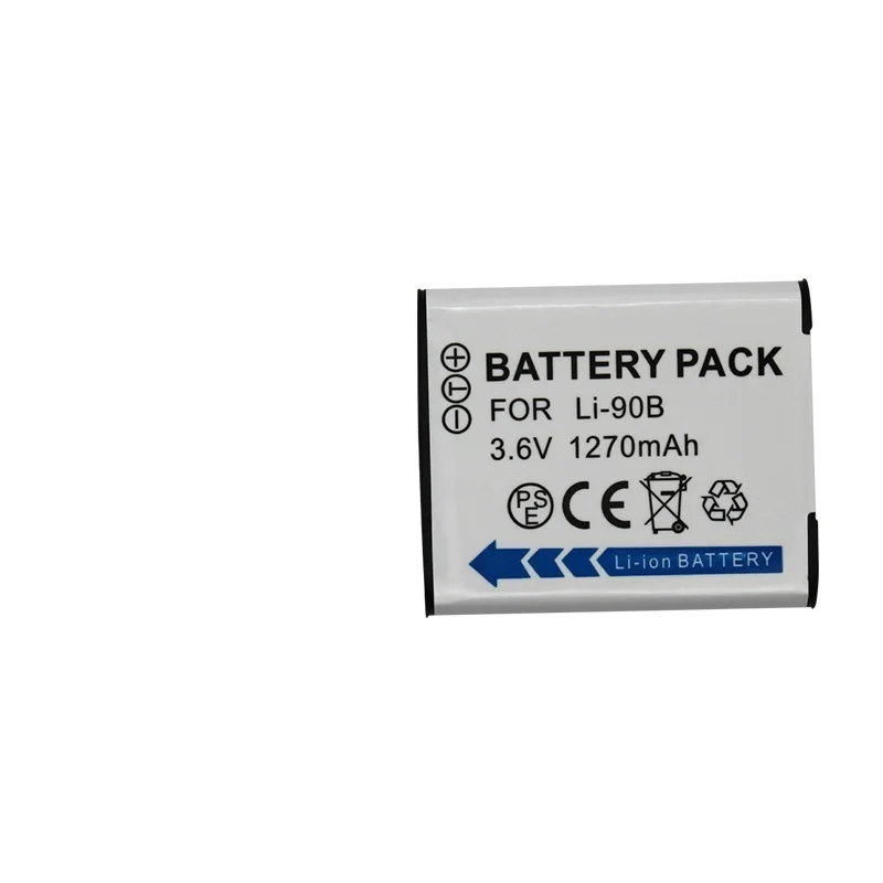 

Zuidid Suitable for Olympus XZ-2 TG5 TG4 TG3 TG1 SP100 SH-2 Li-90b 92 B battery