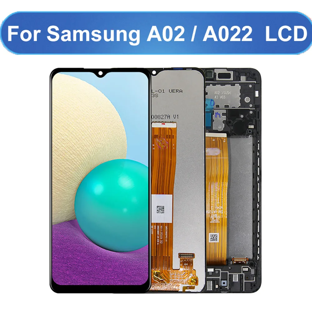 

6.5"Original for Samsung Galaxy A02 LCD Display Touch Screen Digitizer Replacement Parts for A022 A022F /DS A022M A022G LCD