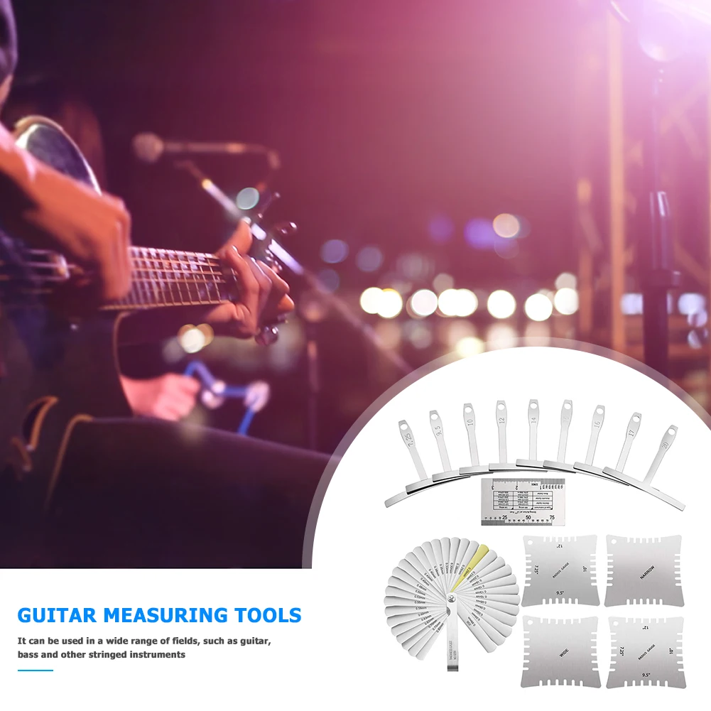 professionelle gitarre pflege werkzeug reparatur wartung tech kit set für akustische elektrische bass gitarre professional tools kit free global