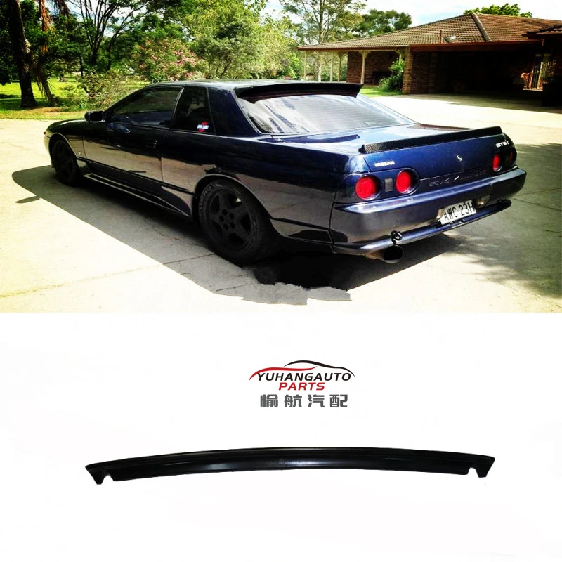 Skyline R32 GTS GTR Nismo Stil Arka Bootlid Dudak Spoiler Fiber Cam | Автомобили и мотоциклы