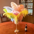 Оптовая продажа, 10 шт., искусственные украшения для поделок, 15-45 см, украшение для свадебной вечеринки, Центральная деталь стола, Цветочная композиция