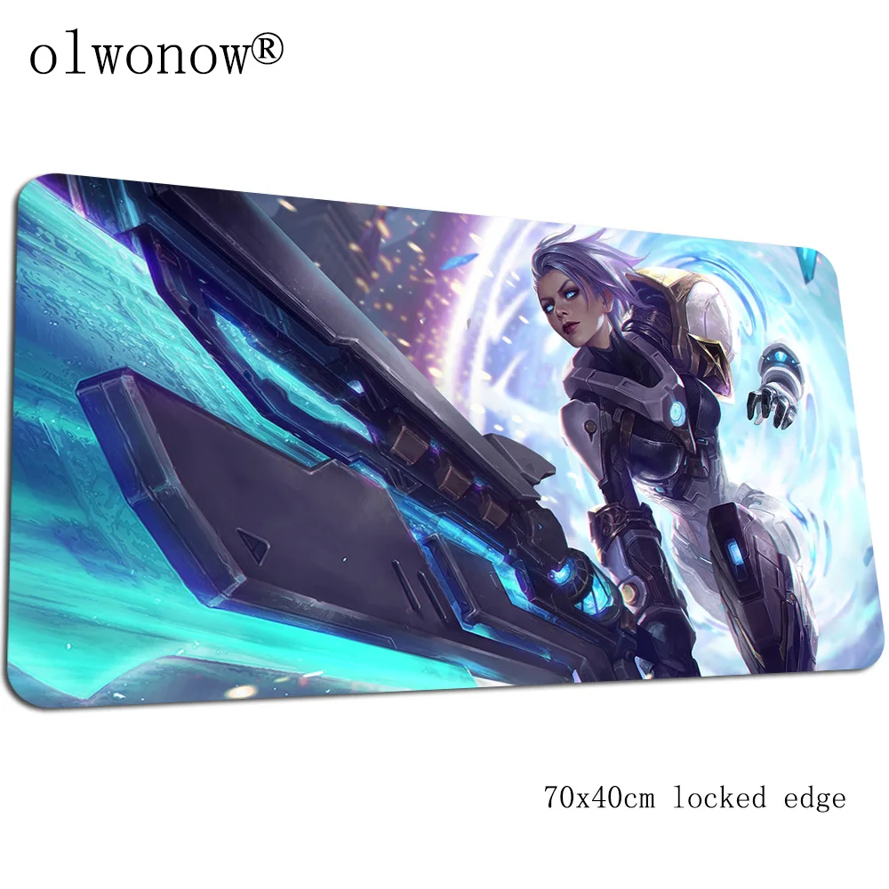 Ahri sexy mousepad 700x400x3mm large gaming mouse pad gamer mat game computer padmouse keyboard cheapest play mats