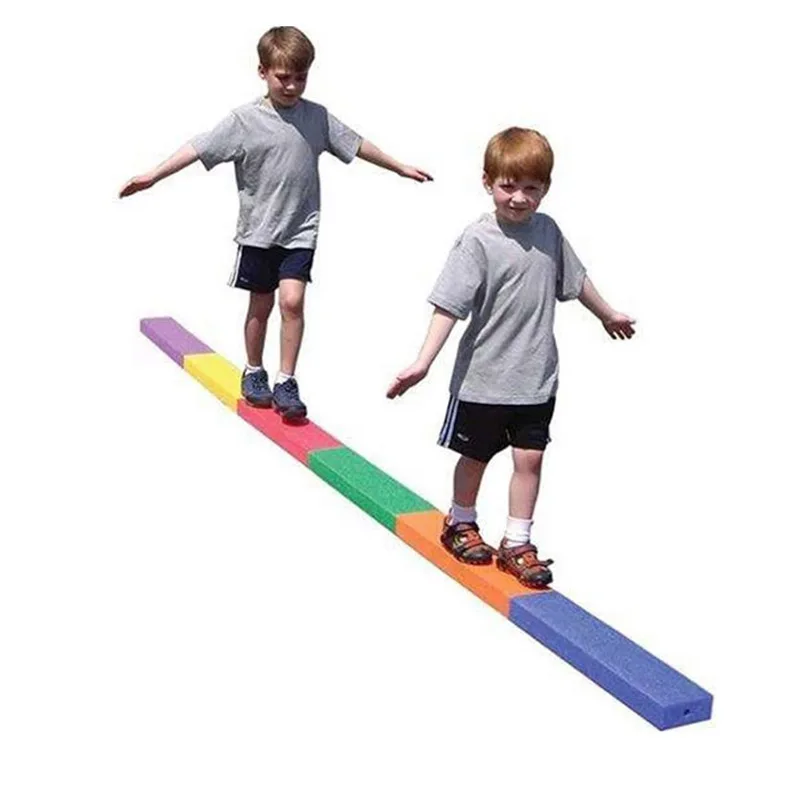 6 шт. открытый Крытый Спорт пена баланс луч Дети игры сенсорные игрушки Kindergarden