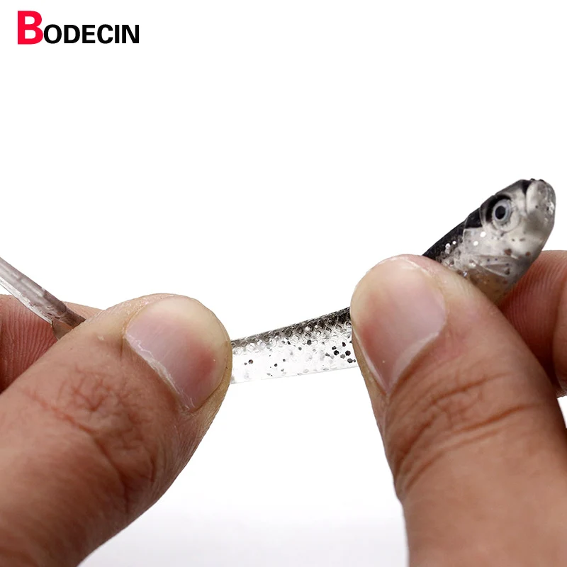 Fly Fluke мягкий силиконовый тидлер набор искусственных приманок рыболовные