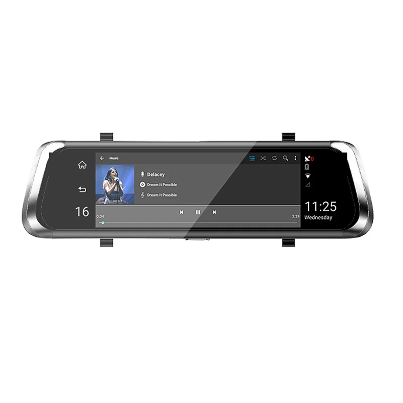 10 дюймов полный Экран 4G Пресс ips Универсальный в комплекте автомобильный видеорегистратор заднего вида зеркало с gps Bluetooth навигация, Wi-Fi, андроид