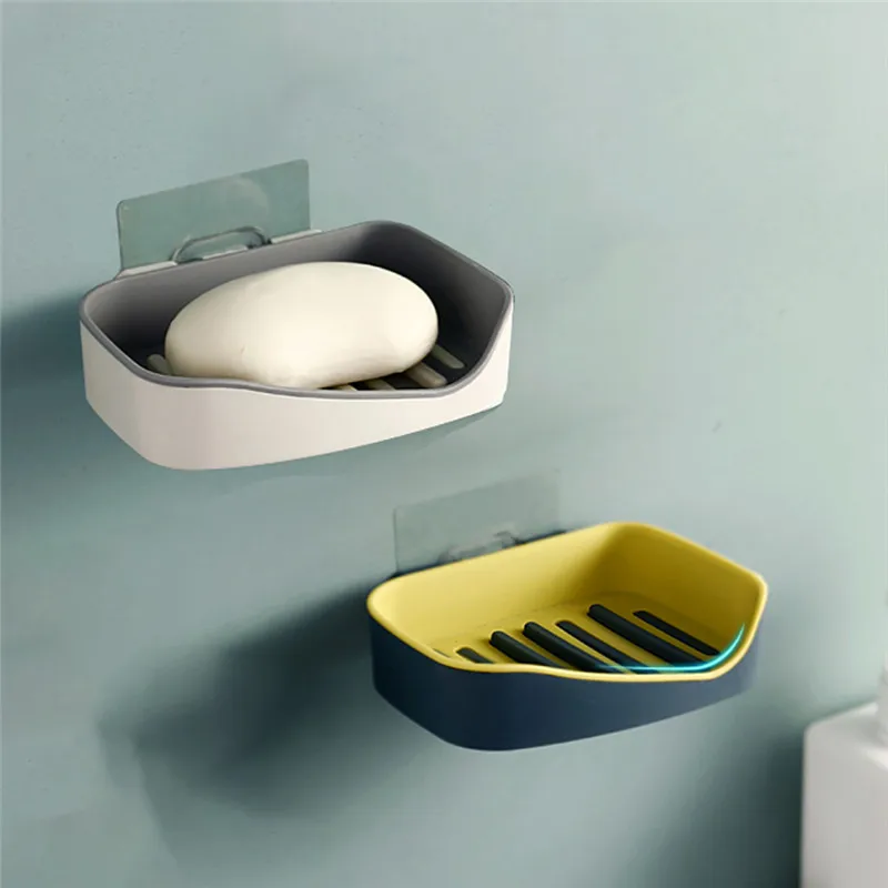 Мыльница с регулируемой направляющей для душа мыльницы гладким дном держатель