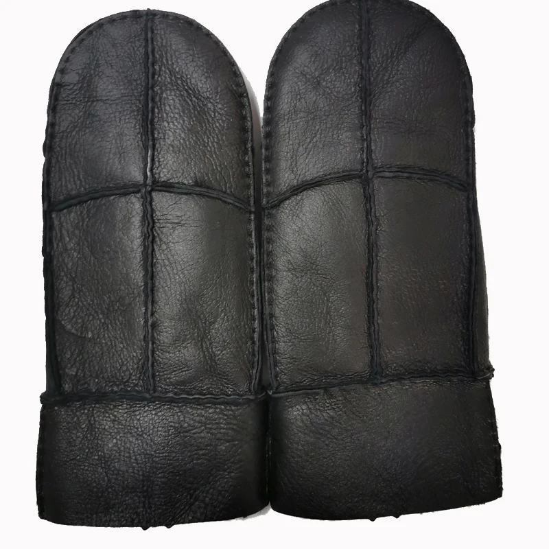 Новинка 2021 перчатки ручной работы из натуральной овчины рабочие зимние мужские