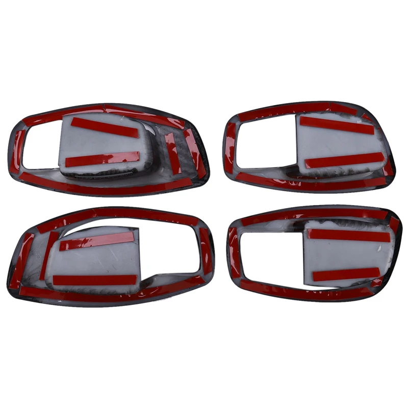 Наклейка на внутреннюю дверную ручку автомобиля Jeep Compass 2017-2019 | Автомобили и