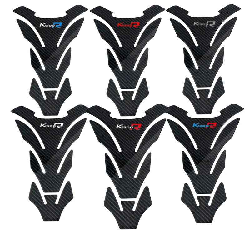 

For BMW K1300R K1300 R K1300 S/R/GT 3D carbon fiber Motorcycle Tank Pad Protection Stickers