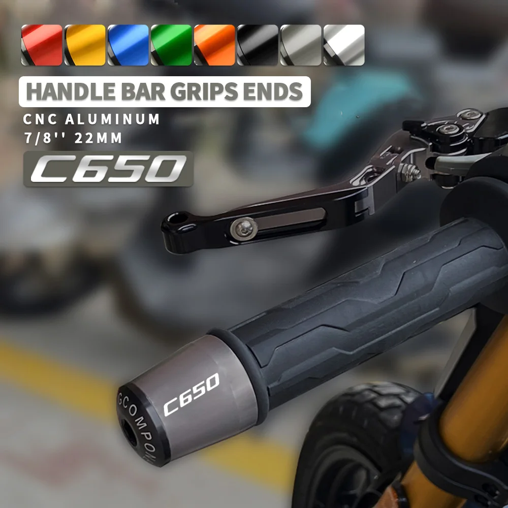 

For BMW C650 SPORT C650GT 2011 2012 2013 2014 2015 2016 2017 Motorcycle grips Bar End Plugs Handle Handlebar Plug End Cap grip
