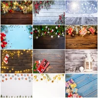 vinyl custom christmas backdrop for photography christmas gift wood board photo backgrounds photocall props 210317sty 01