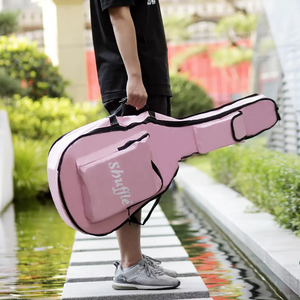 

New Cotton Ukulele Bag Soft Case Gig Waterproof Oxford Cloth Ukelele Hawaii Four String Guitar Backpack FOR 41 inch Ukulele