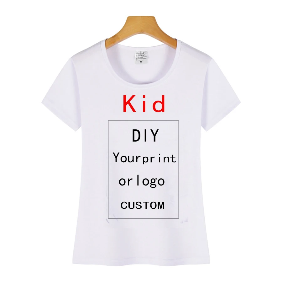 Индивидуальная футболка с принтом для женщин сделай сам как на фото или