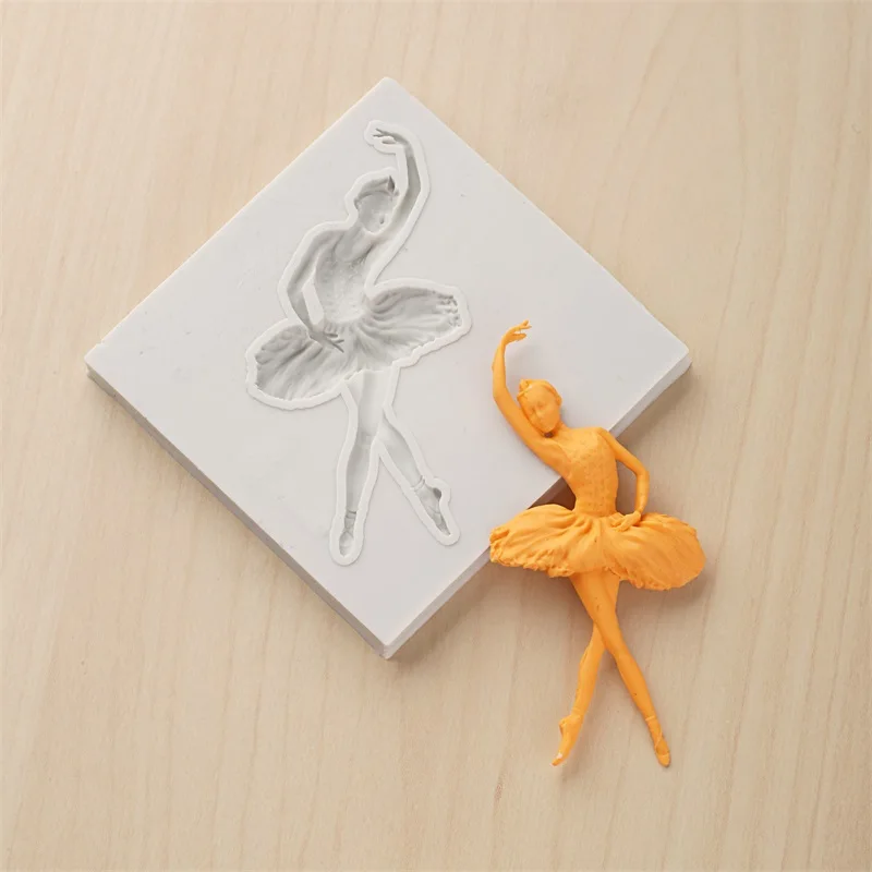 Sugarcraft 1 шт. Фея силиконовые формы 3D Ангел девушка помадка Шоколадные конфеты формы кухня Выпечка DIY аксессуары