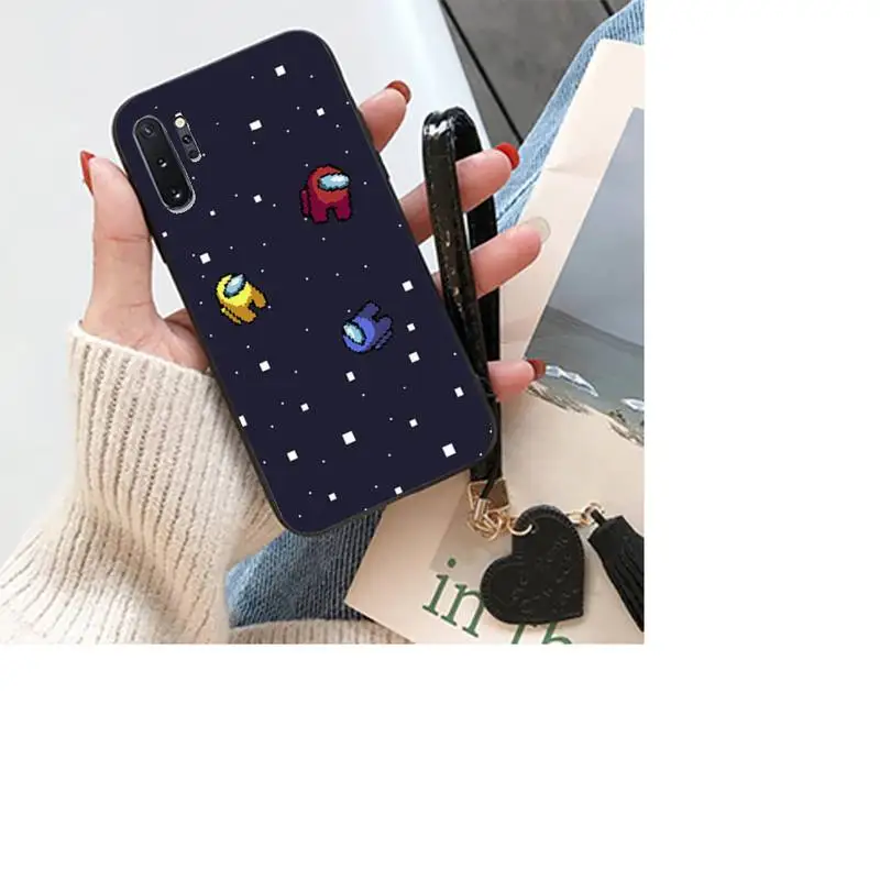 

ZFGHSHYQ Among Us Family Soft Case Phone Case For Samsung S8 9 10 20 Plus Note 9 10 10plus 20 20ultra M21 30