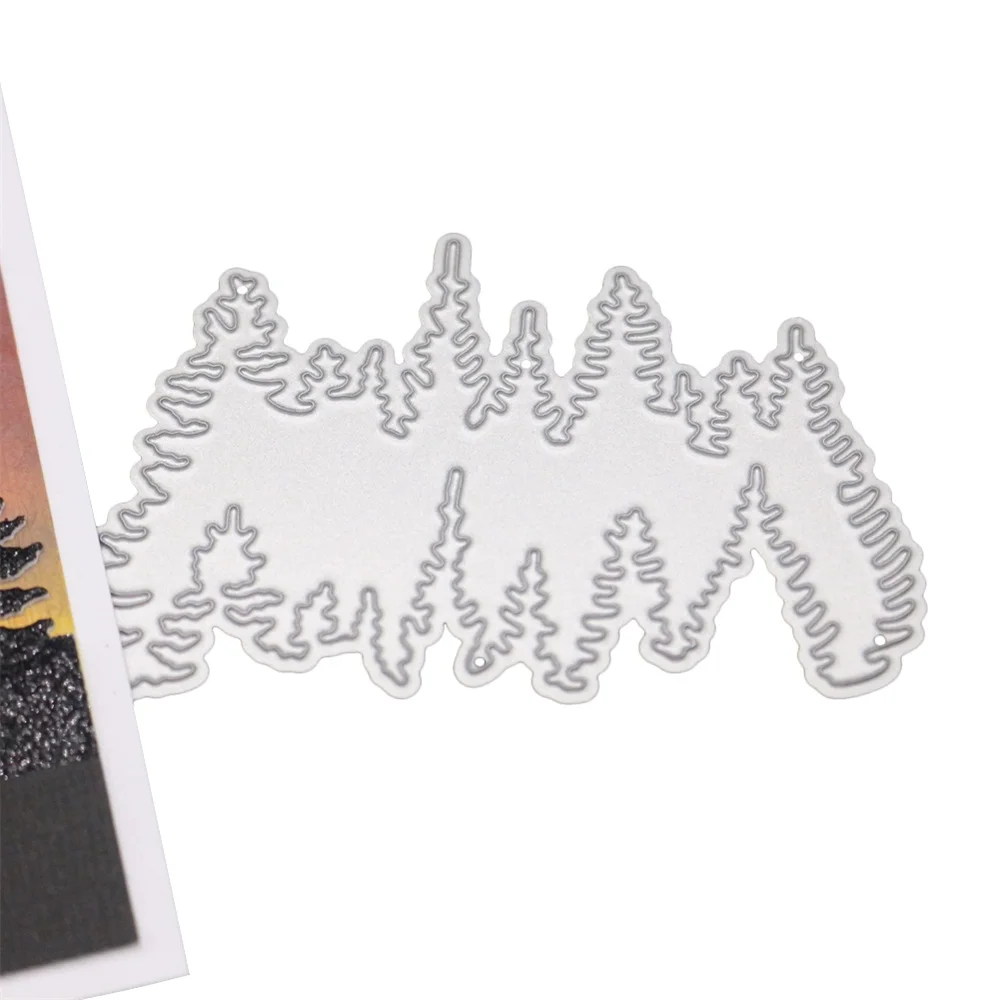 DIY рождественская елка животные олень рамки для резки металла изготовление